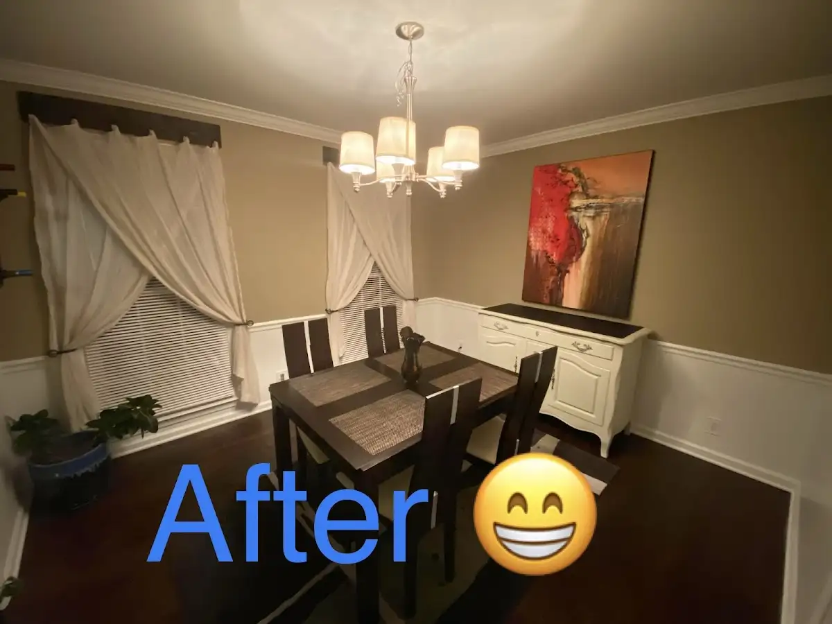 Professional dining room restoration after water damage in Vincennes